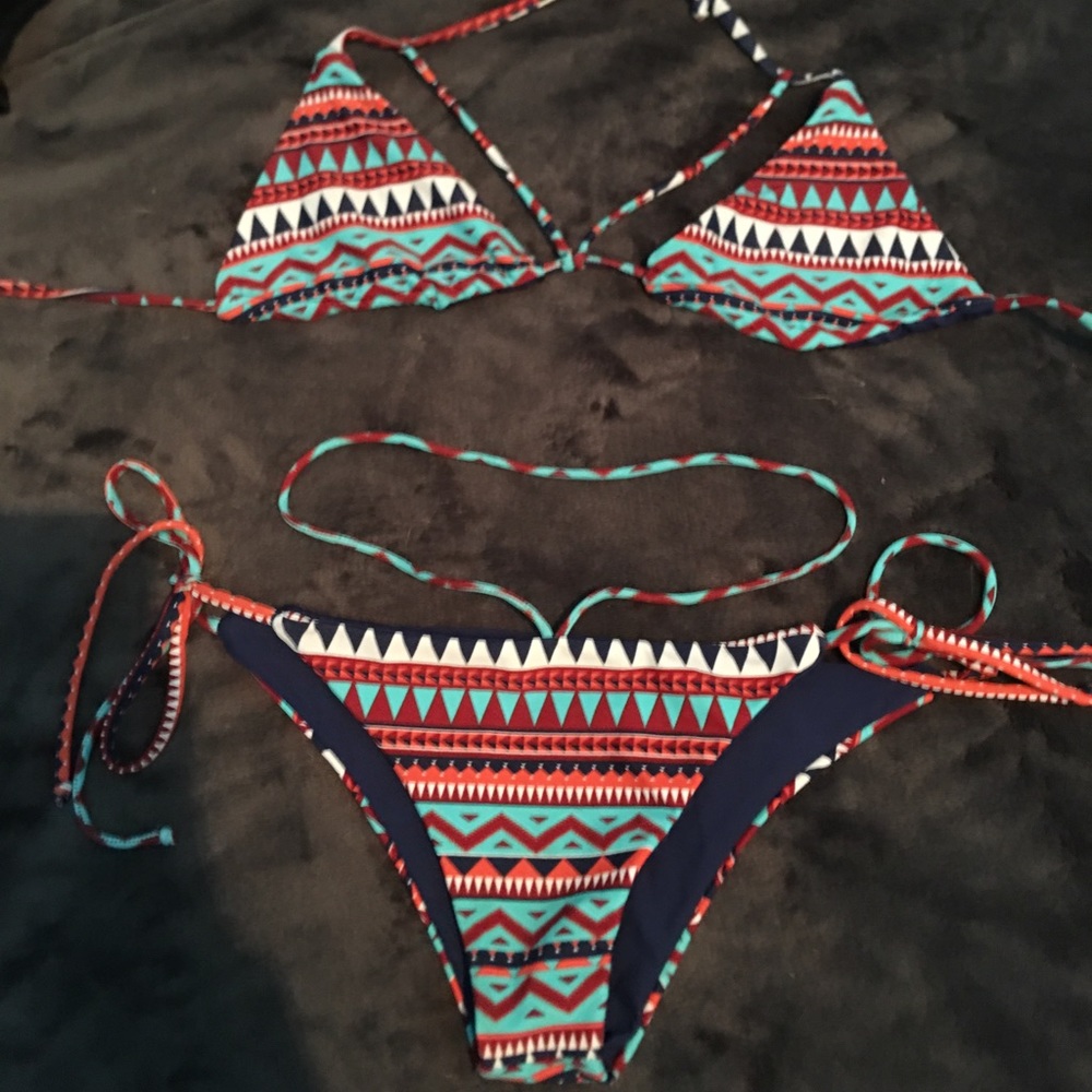 Tribal bathing suit